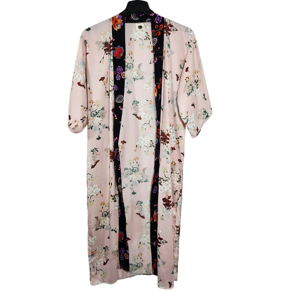 Floreat Anthropologie Floral Kimono Duster One Size